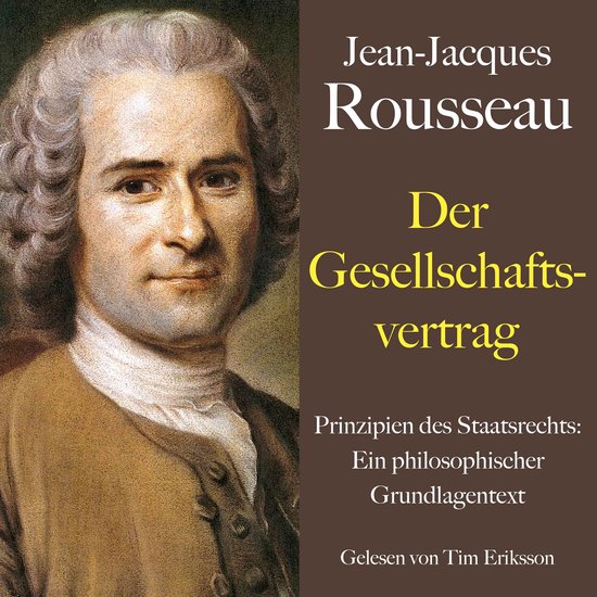 Jean-Jacques Rousseau: Der Gesellschaftsvertrag - cover