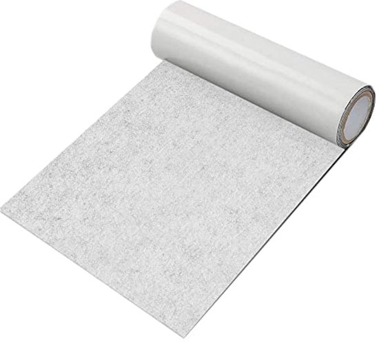 Yuragim Vilt, zelfklevend, per meter, 40 x 220 cm, zelfklevende vilt, viltrol, zelfklevend, multifunctionele lijm, kleefvilt voor meubels, doe -het-zelf box liner, bekermat, fotolijst, 2 mm dik