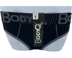 BodyQ Sexy Heren Jockstrap – Zwart Grijs – Erotische Herenlingerie – Maat M
