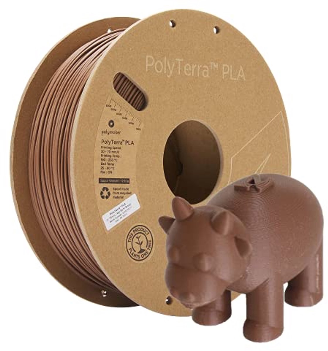 Matte PLA 3D Printer Filament 1.75mm - Duurzaam en Eenvoudig in Gebruik - Perfect Voor Creatieve Projecten