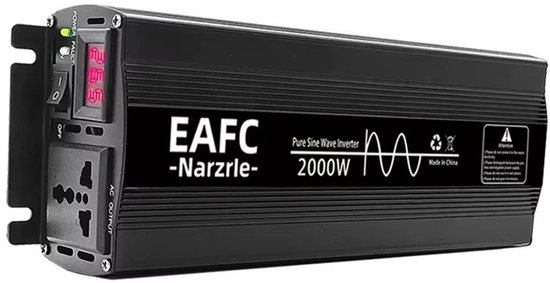 2000W DC 24V to AC 230V with USB Current Inverter Converter - Pure/Full Sine Wave