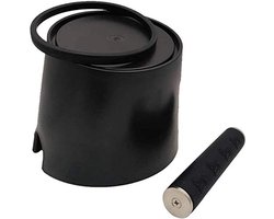 Koffie Klopper voor Espresso - Antislip Koffiebak met Verwijderbare Klopstang