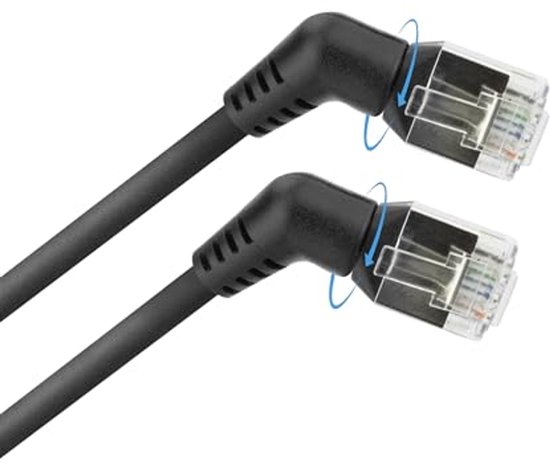 ACT IB7220 F/UTP CAT5E Patchkabel | RJ45 connectoren | Ivoor | 20 meter
