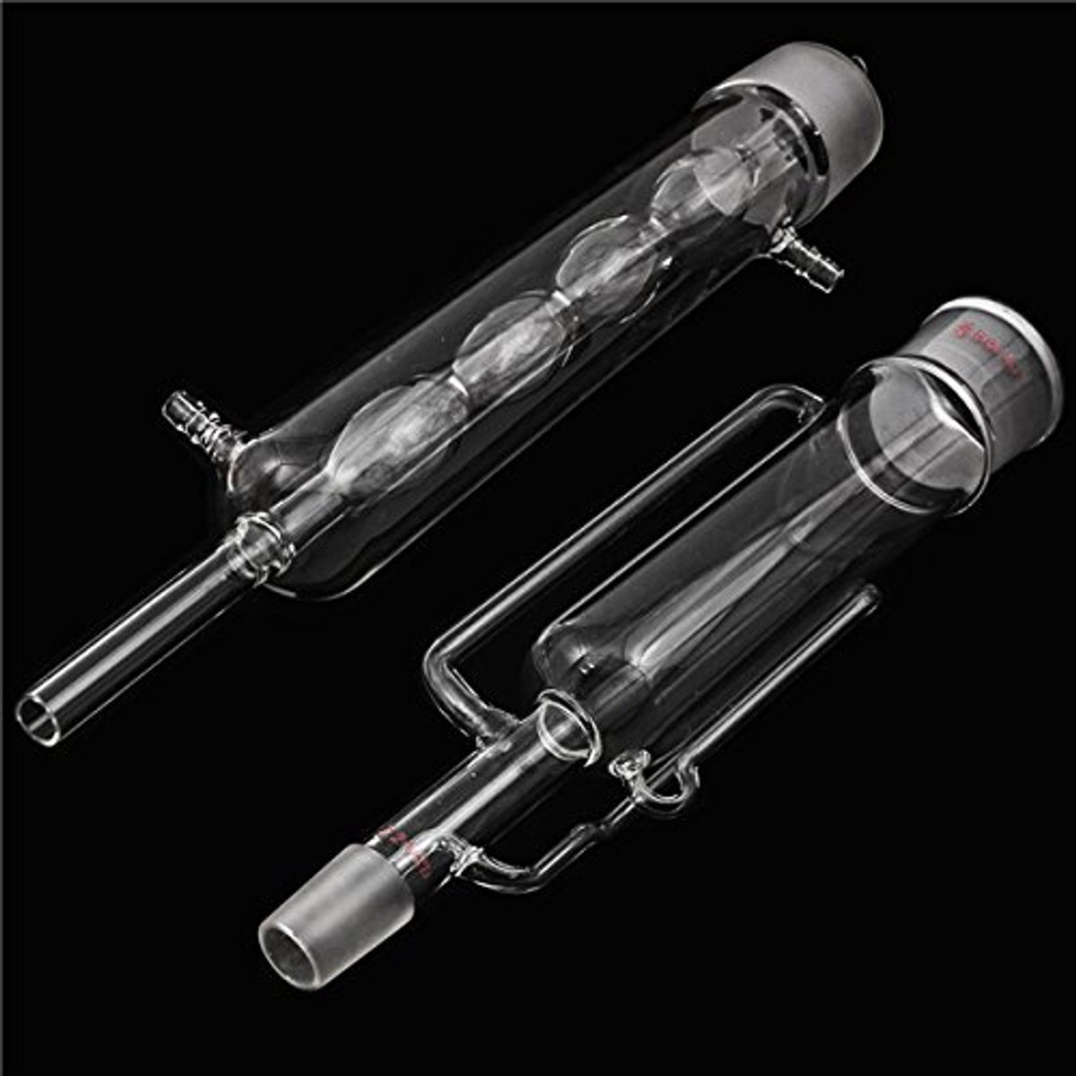 500 ml Soxhlet Extractor met Condensator - 2 stuks Fractionskolom
