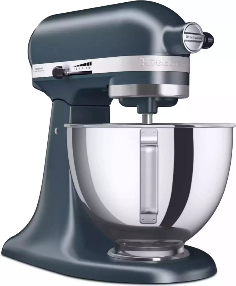 Kitchenaid Artisan 5KSM95PSEBS - Keukenmachine - 4,3L - Staalblauw - 3 Menghaken thumbnail 2