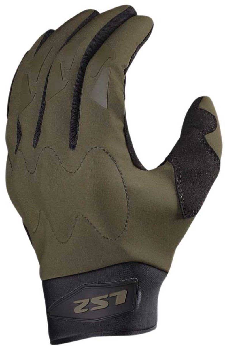 Ls2 Textil Hiker Handschoenen Groen XL Man