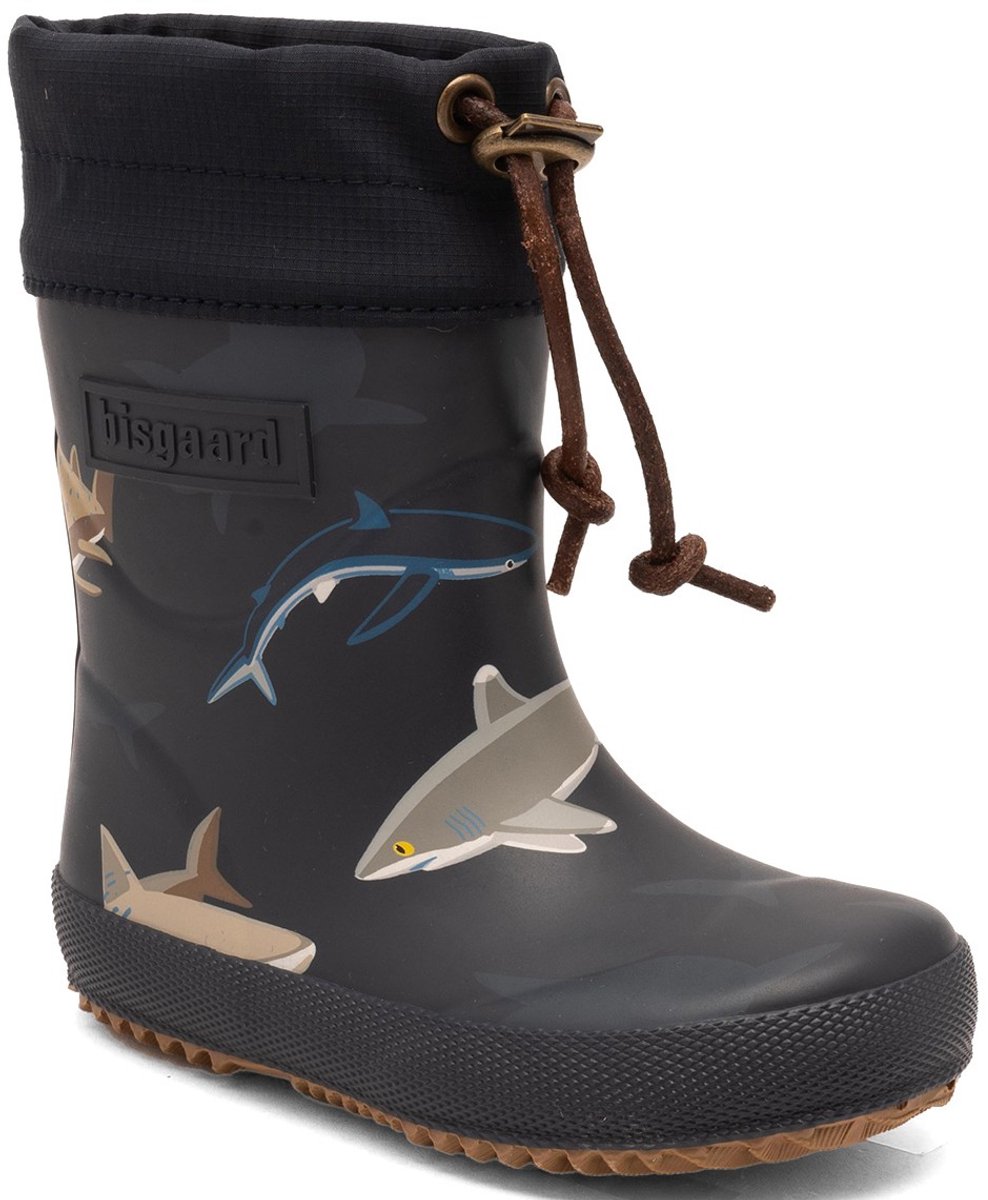 Deep blue Shark thermo regen-/winterlaars van Bisgaard 28