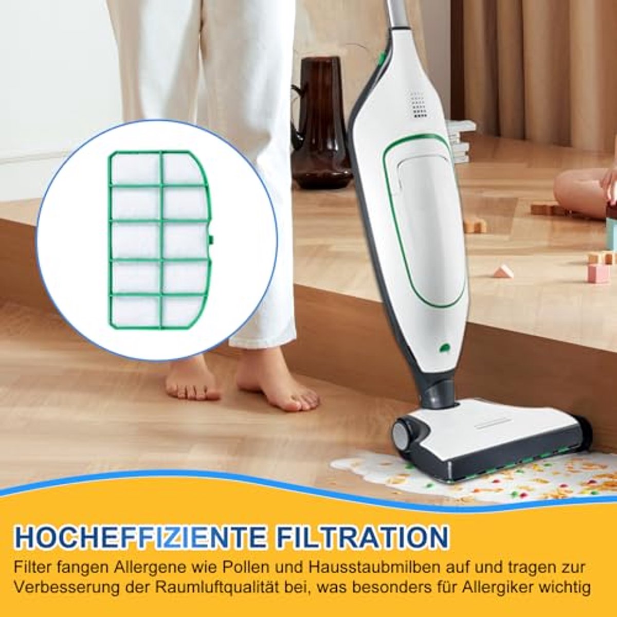 Motorbeschermingsfilter en Microvlies Stofzuigerzakken van Premium Kwaliteit
