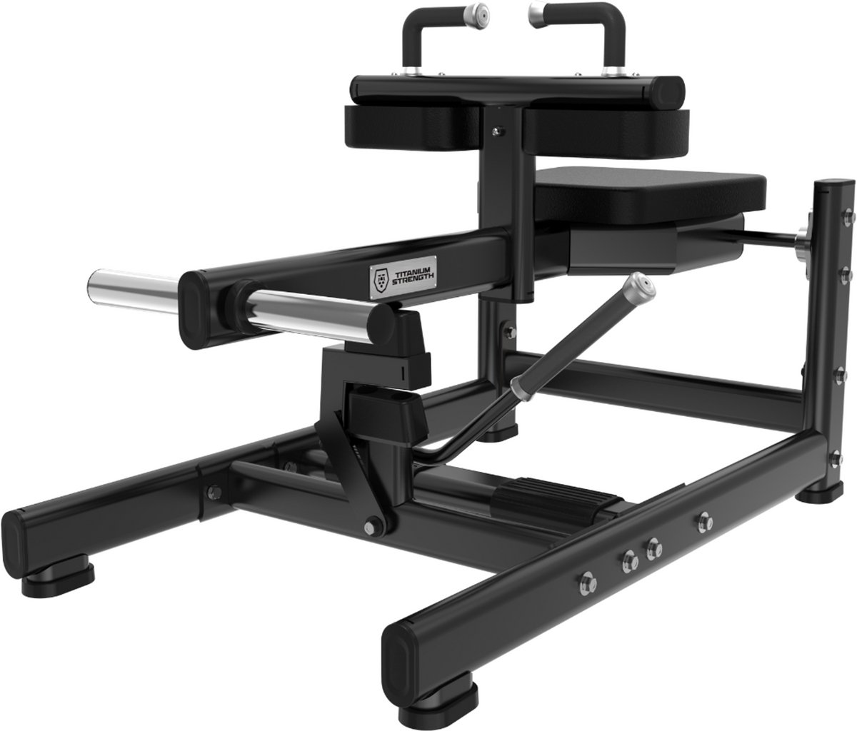 Titanium Strength Black Series | Plate Loaded | Seated Calf Raise