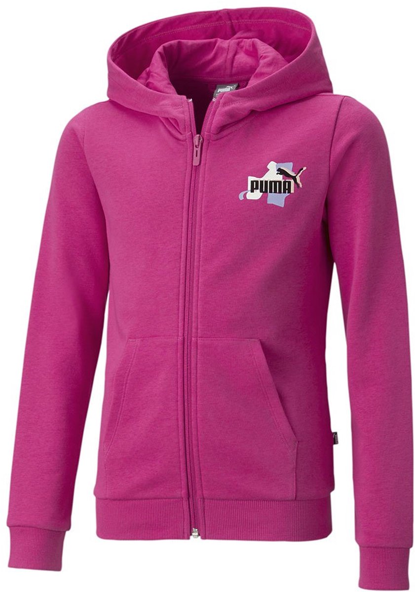 Puma Ess+ Street Art Full Sweatshirt 4-5 Years Meisjes Orchid Shadow