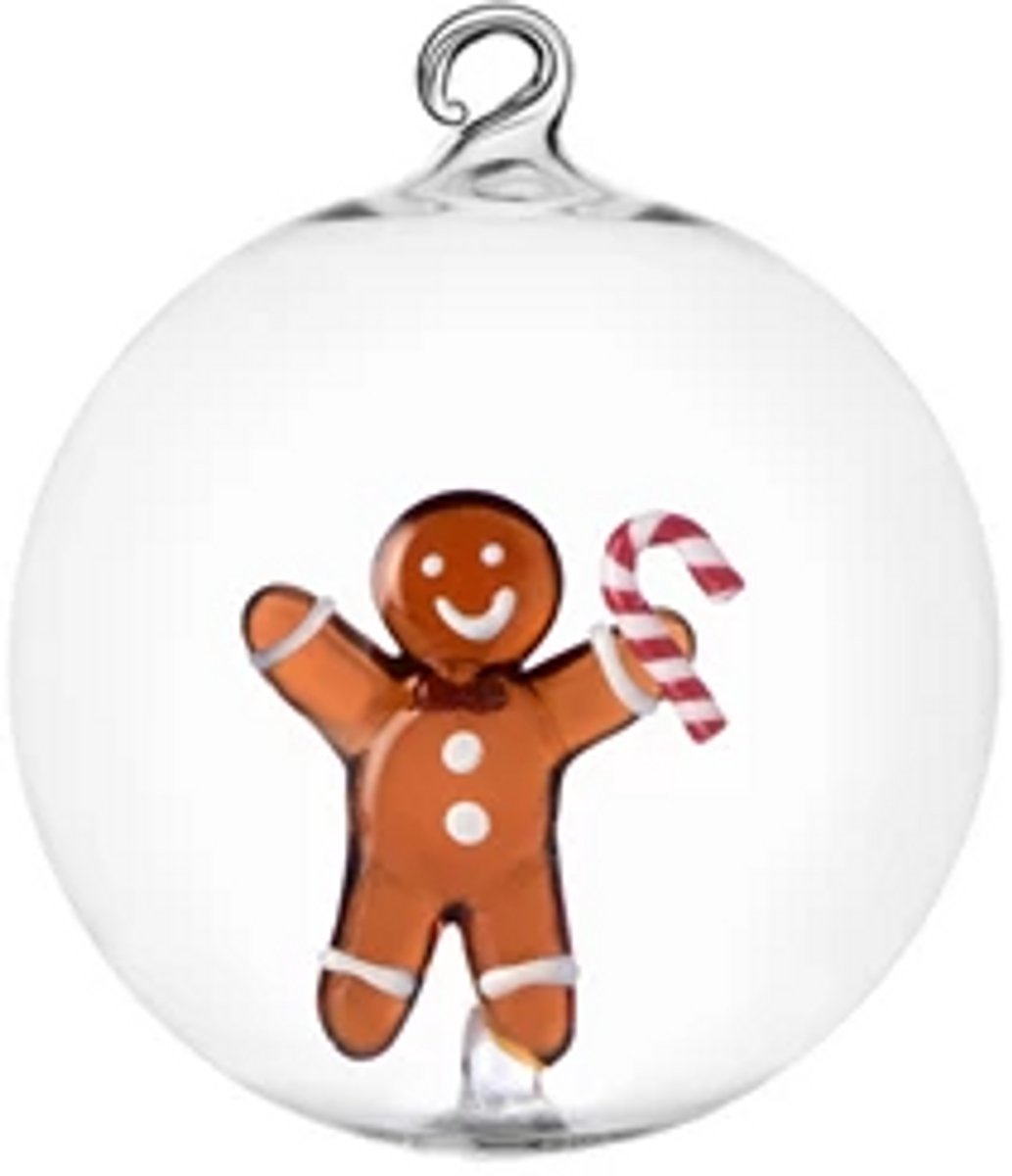 Ichendorf handgemaakte glazen kerstbal