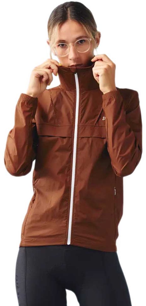 CafÉ Du Cycliste Irisia Jas Bruin S Vrouw
