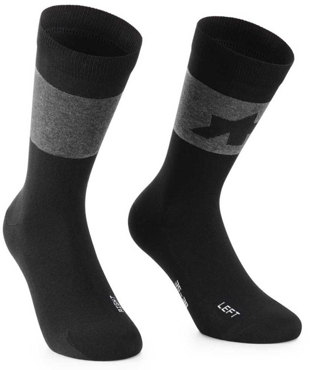 Assos Signature Evo Sokken Zwart EU 35-38