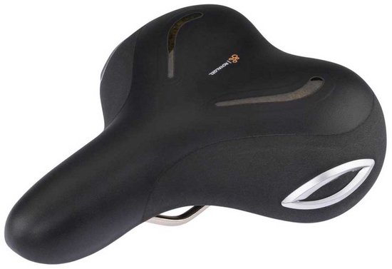 Selle Royal zadel Lookin Relaxed Stracciatella zwart