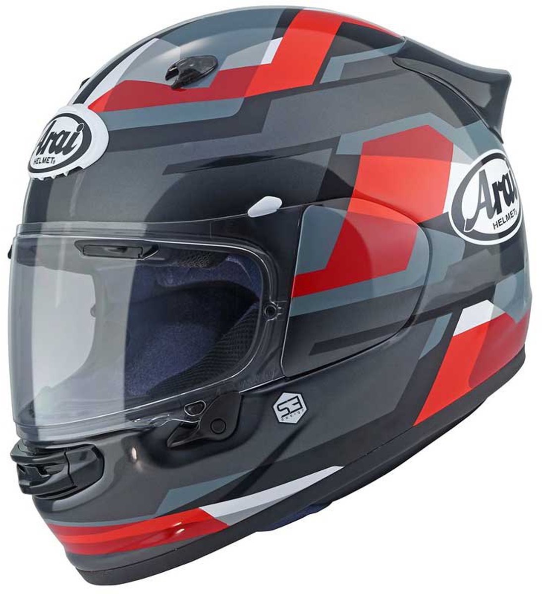 Arai Quantic Abstract Blauw Integraalhelm - Maat L - Helm – foto 4