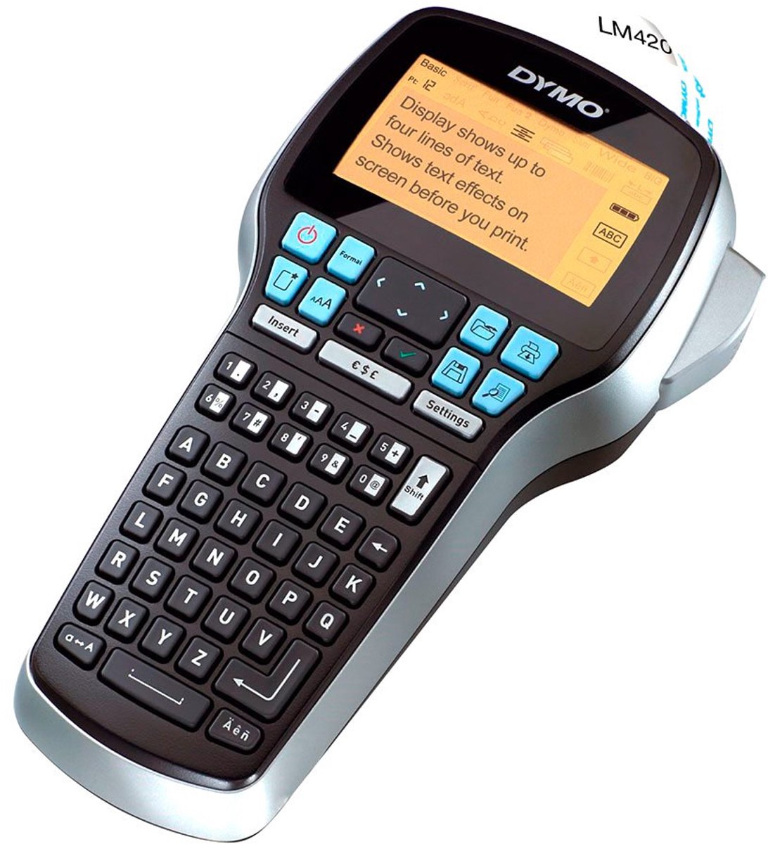 DYMO 420P - Draagbare Labelmaker thumbnail 6