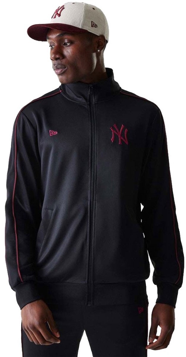 New Era Mlb New York Yankees Trainingsjack Zwart S Man