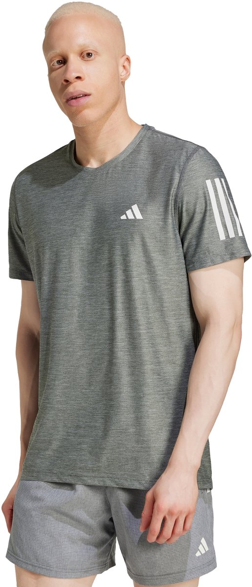 adidas Performance Own the Run T-shirt Heren Grijs