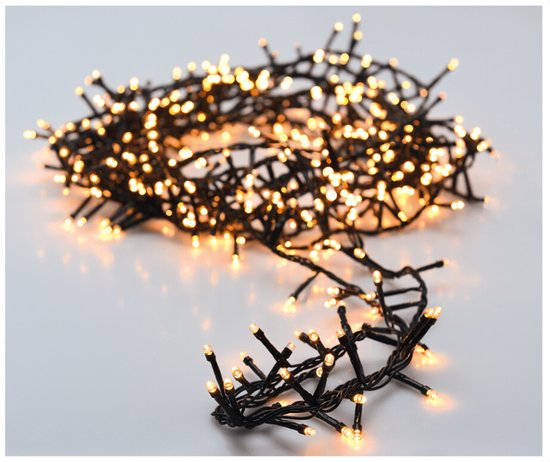 Eclairage de Éclairage de Noël Snakelight 1000 LED – 20 mètres – blanc chaud - microcluster