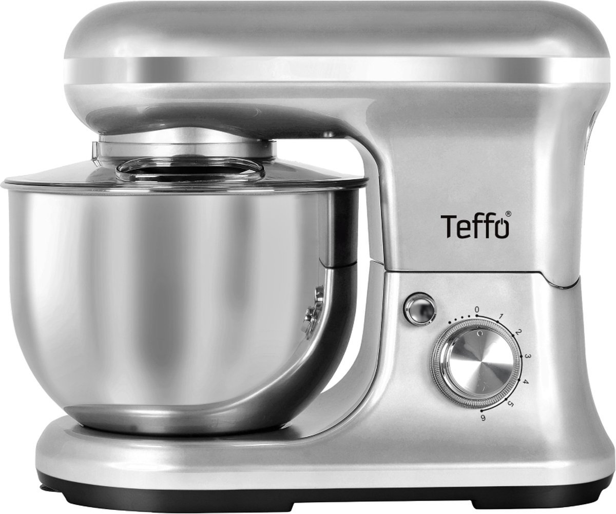 Teffo stand mixer - wit - 5 liter - 6 standen - 1200 watt