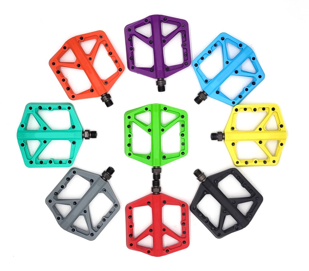 Nylon Lichtgewicht Flat Pedals