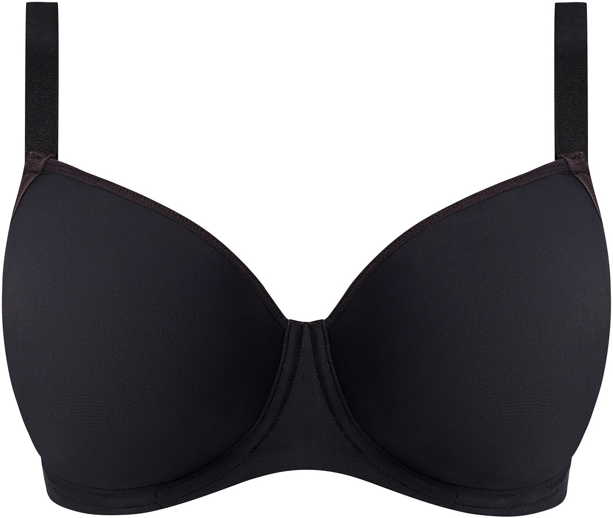 Freya ESSENTIALLY SMOOTH Dames Beha - BLACK ZWART