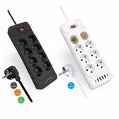 Ewent desktop multi-power 5-voudige stekkerdoos met 2x usb - 1 5 meter kopen? | Korting tot 33