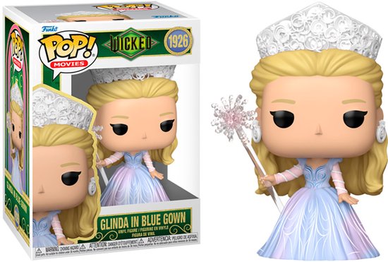 Wicked Glinda In Blue Gown Vinyl Figur 1926 Unisex Funko Pop! - Neutraal - Standard