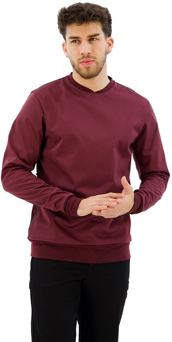 Santini Wrap Sweatshirt Rood L Man