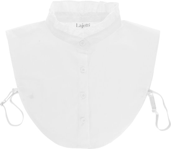 Kraagjeskopen.nl® Col Wit ample – Col chemisier avec col montant – Col pour femme