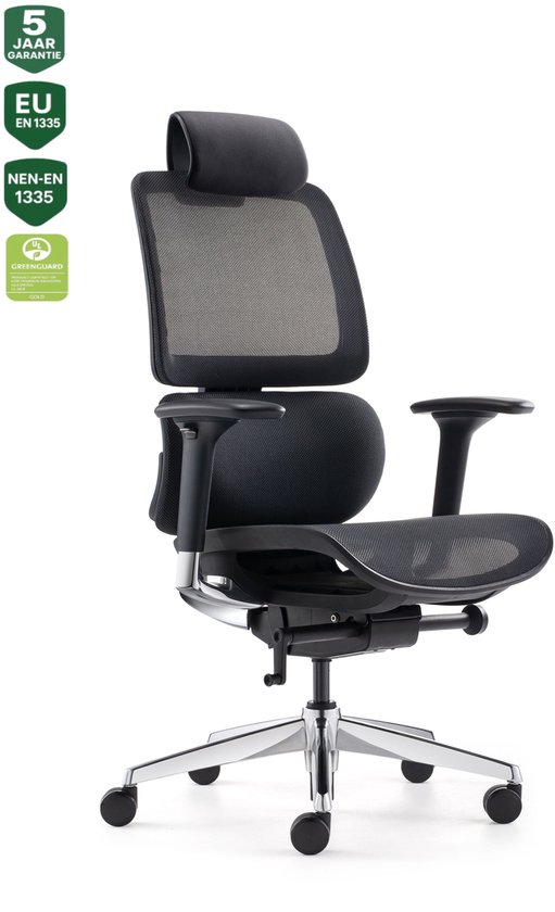 BenS 839DH-Synchro-3 Luxe ergonomische bureaustoel