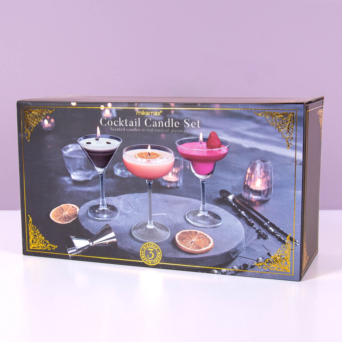 NKlaus 1x Piatto Per Candele 10cm Alluminio Oro Look Opaco - 3