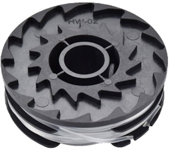6 Stuks Vervangende Nylon Draadspoelen - Geschikt voor Lidl Parkside Trimmers - Geschikt voor PRTA 20-Li (A1, B2, C3), PRT 550 (A1, A3) en PRT 300 (A1) van Merkloos	 — afbeelding 2