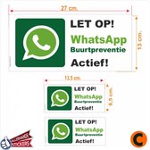 Stickers Whatsapp Buurtpreventie 3 stickers set C