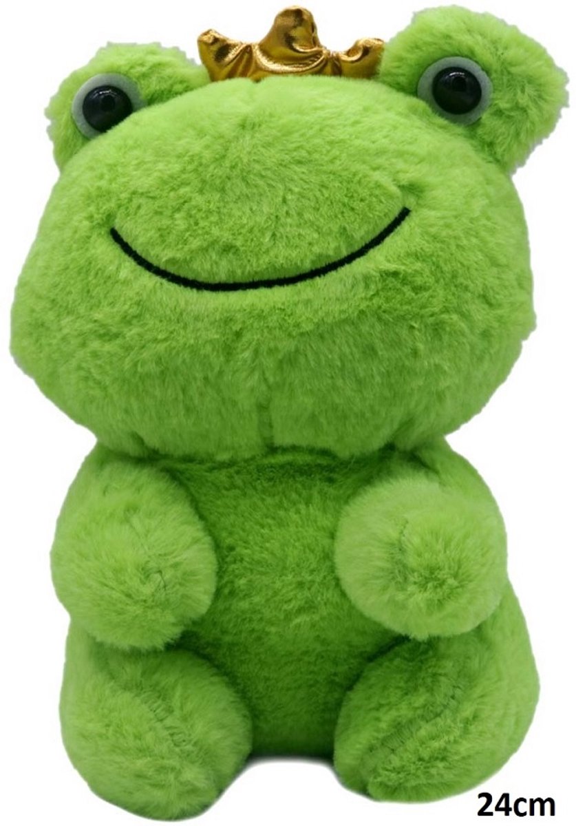 Onweerstaanbaar schattig, deze bijzondere lieve fluweelzachte knuffel kikker 24cm (met ophanglusje) Altijd leuk voor bijv. kinderkamer, babykamer, woonkamer, auto en nog veel meer plaatsen. Voor uzelf of om cadeau te geven.
