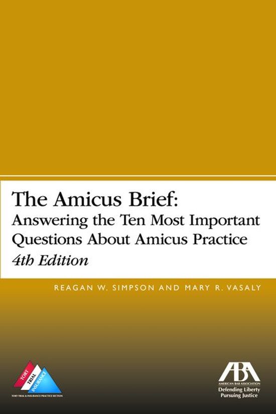 The Amicus Brief - cover