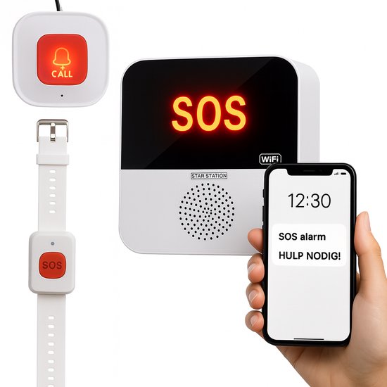 Starstation Senioren Alarm voor Veiligheid