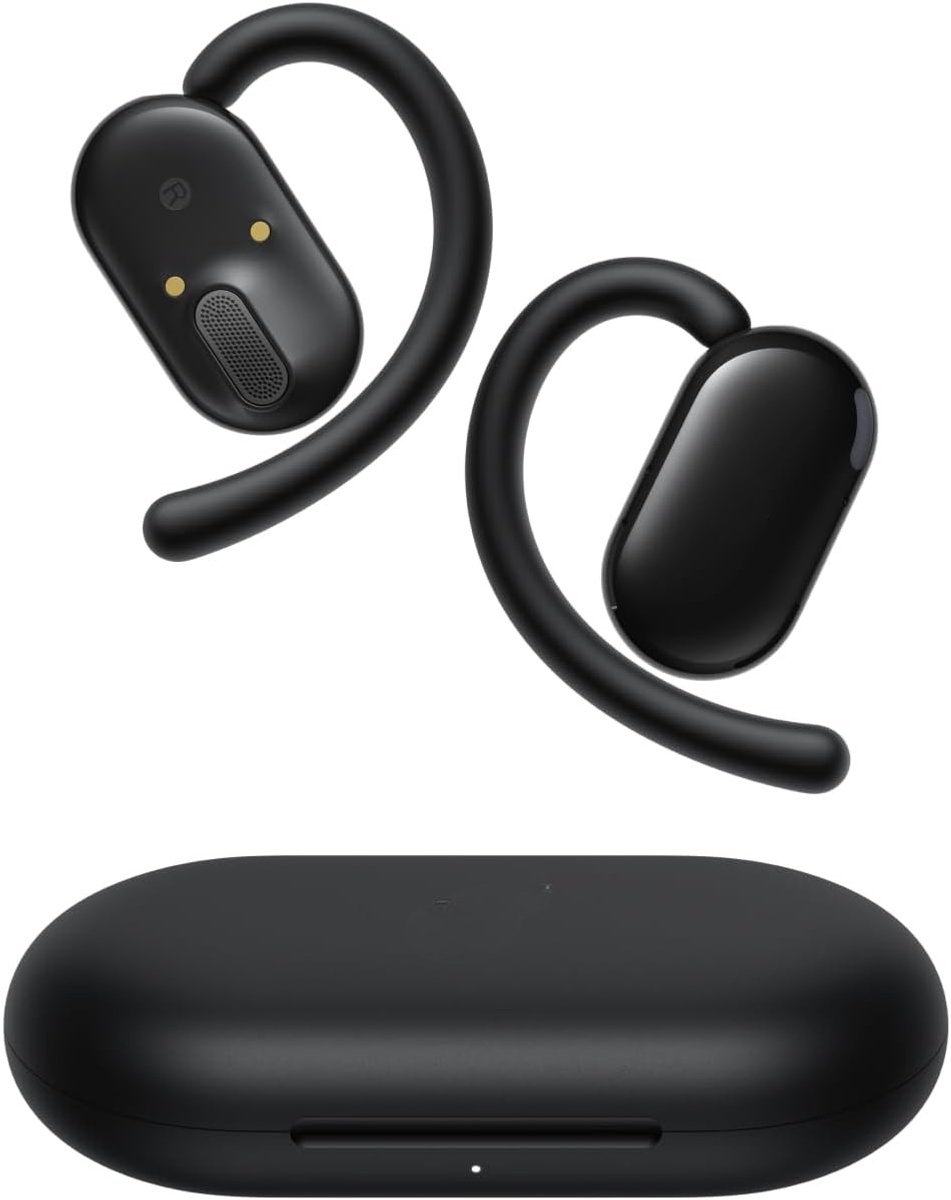 SNJY® Bone Conduction Headphone - Sporthoofdtelefoon Draadloos - Sport Oordopjes - Hardloop Oortjes - Zwart