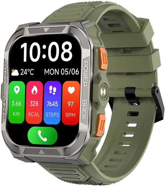 Blackview W80 Pro - Smartwatch - Bluetooth 5.3 - 900 mAh - Bol