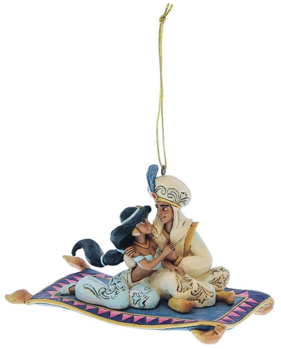 Aladdin en Jasmine Ornament