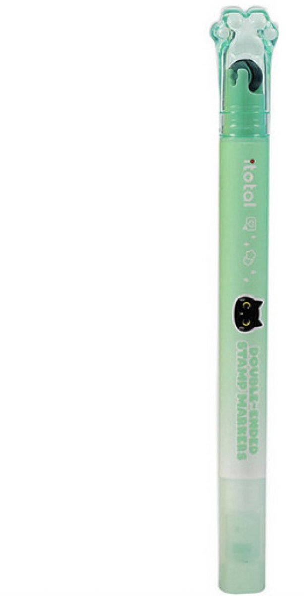 iTotal 2 in 1 Green Highlighter 9 gr