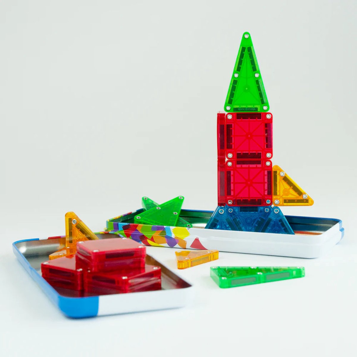 Magna-Tiles | Micro Mags Travel Set 26 Stuks Set — afbeelding 9