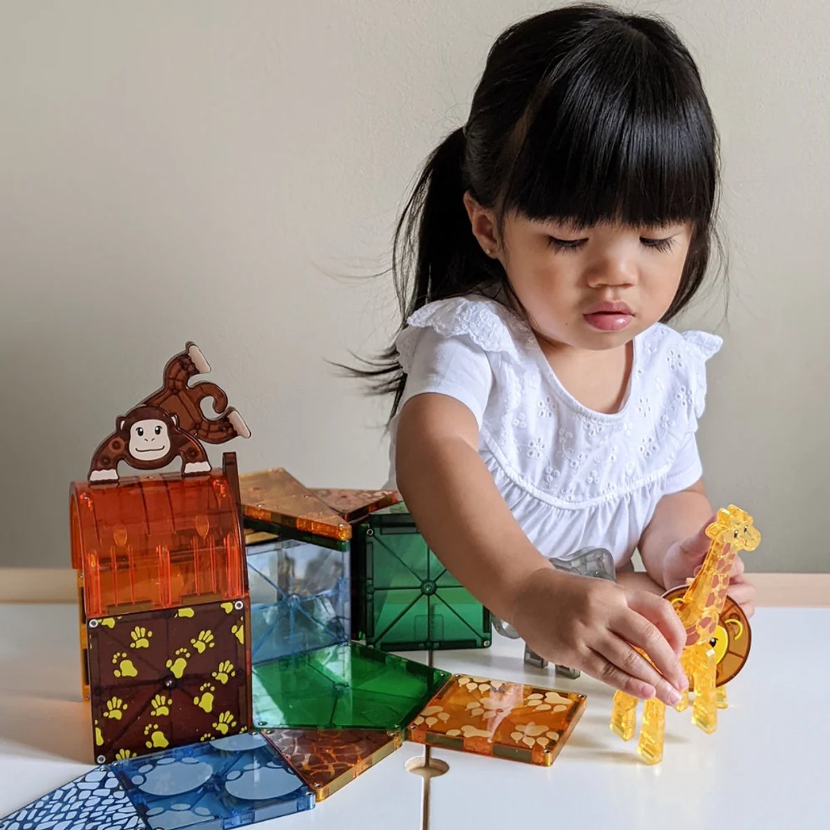 Magna-Tiles | Safari Animals 25 Stuks Set — afbeelding 10