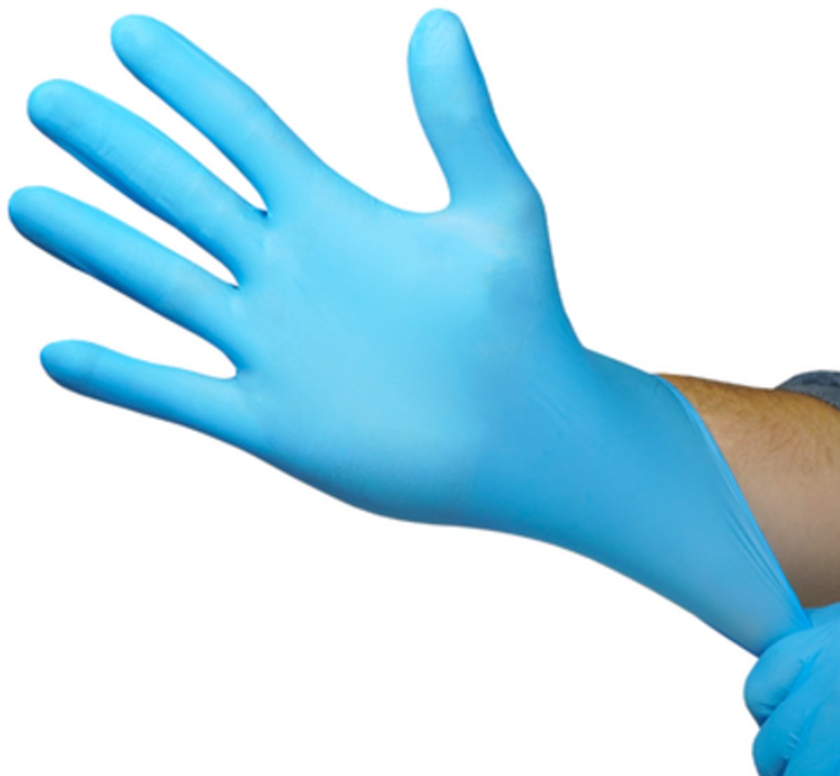 Nitril Handschoenen 100 Stuks Nitrile Wegwerp Handschoenen-Poedervrij,Latexvrij Maat L