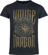 T-shirt homme Game Of Thrones La Maison du Dragon - noir - L