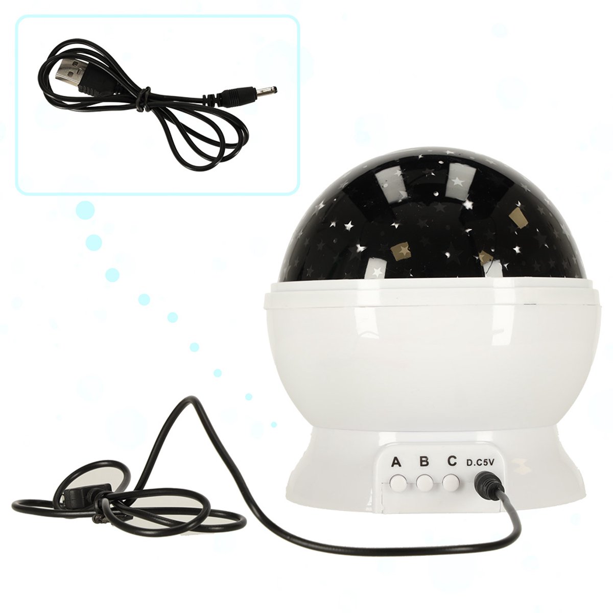 Projectorlamp - Sterren Projector - Galaxy Projector - Sterrenhemel Projector - Heelal - Universum