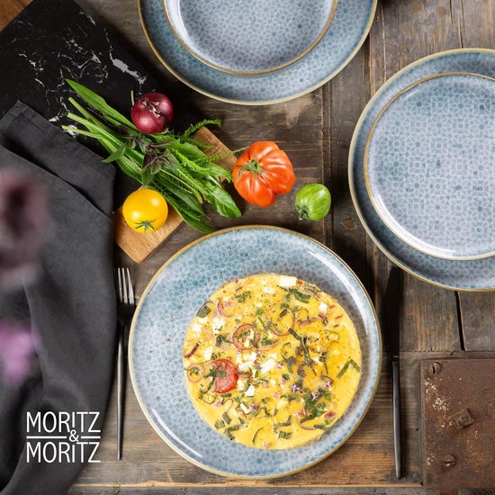 Moritz & Moritz 36-delig set TERRA blauw — afbeelding 2