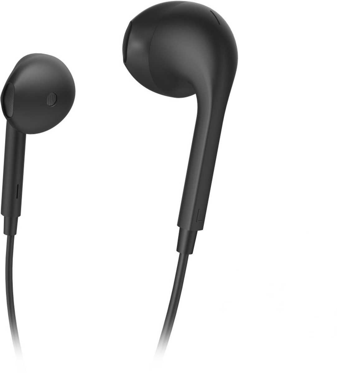 Oordopjes Glow, earbuds, microfoon, Lightning, zwart