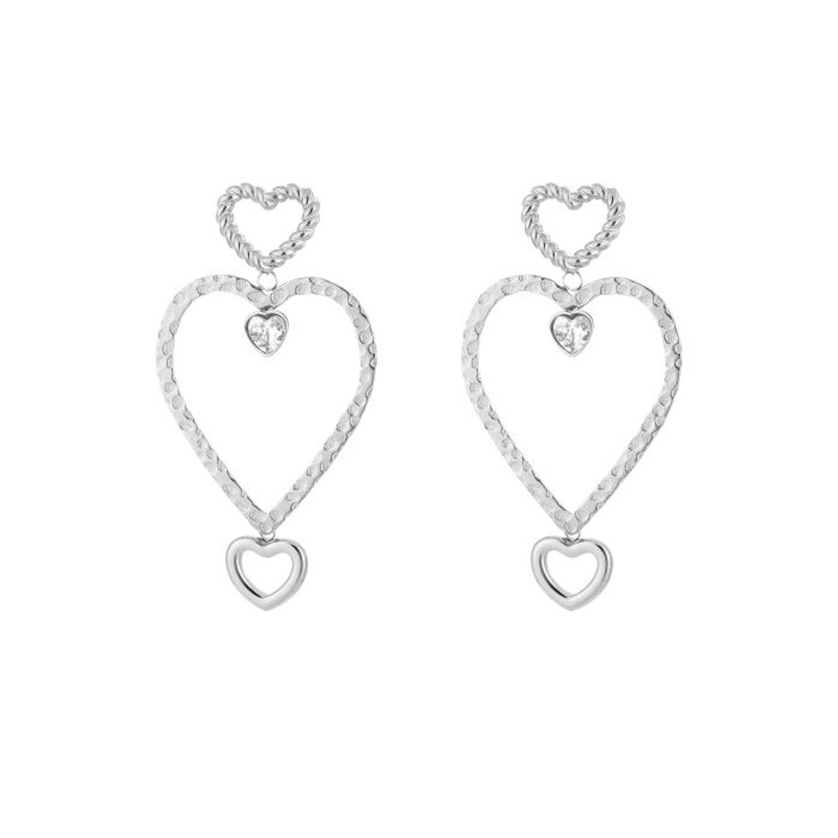 ove-oorbellen-drie-hartjes-met-kristal-stainless-steel-en-steen-6cm-dames-sieraden-feestelijk-cadeau-zilver