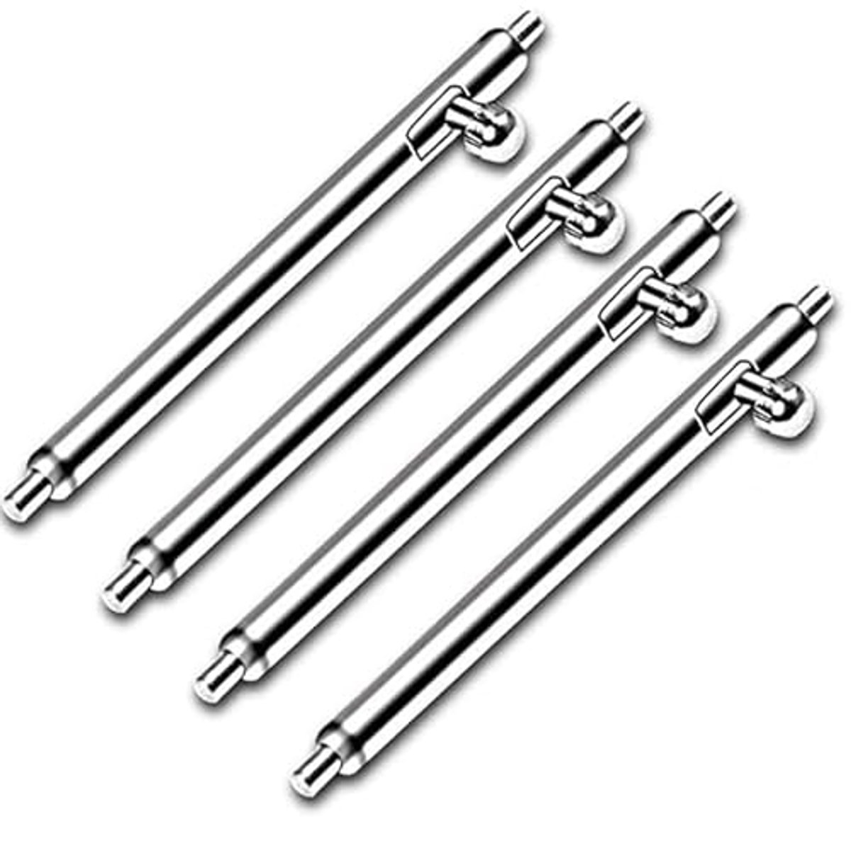 Set van 4 Veerstaafjes voor Horlogebanden - 22mm